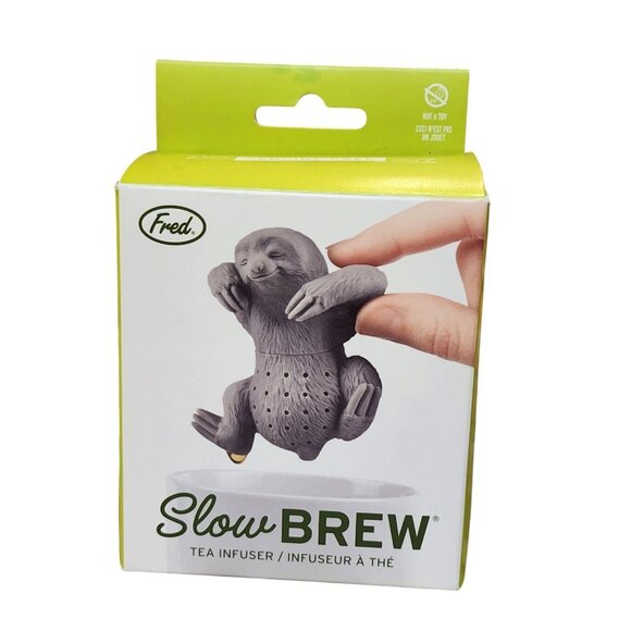 🦥 Fred Slow Brew Sloth Tea Infuser Loose Leaf Tea, Coffee? 🦥 - Picture 1 of 8